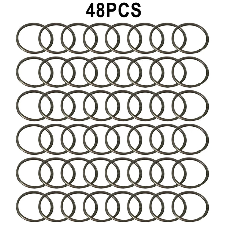 12-Piece Hanging Room Divider Set | Modern Hollow Pattern Space Partition