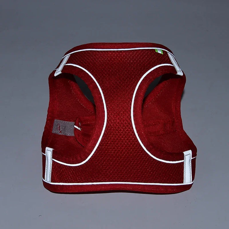 Puppy Dog Harness Set Reflective Adjustable Small Pet Vest With Leash