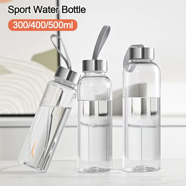300ML–500ML Portable Sport Drinking Water Bottle for Gym & Travel