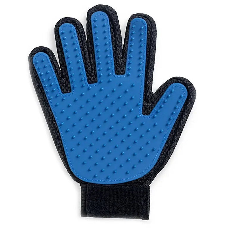 Pet Silicone Grooming Gloves Hair Removal Bath Massage Tool for Cats