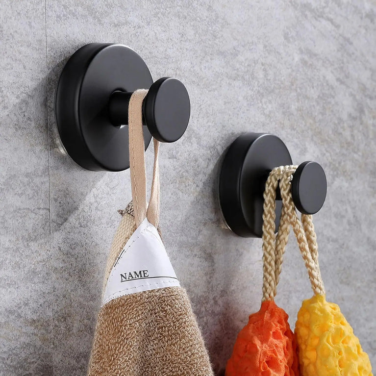 Black/white Vacuum Suction Cup Hooks Punch Free Bath Sucker Hook Wall Hook Hanger Glass Kitchen Bathroom Hooks for Towel Handbag