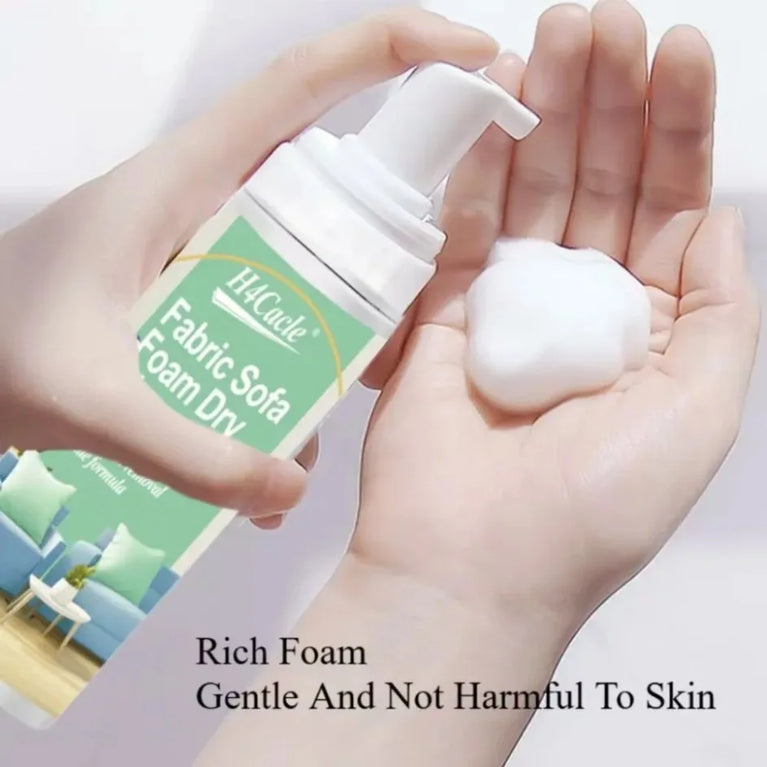 Fabric Sofa Foam Dry Cleaner | Water-Free Multi-Functional Stain Remover