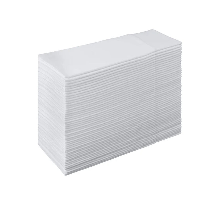 Disposable Prefolded Paper Napkins with Pocket for Cutlery Holder