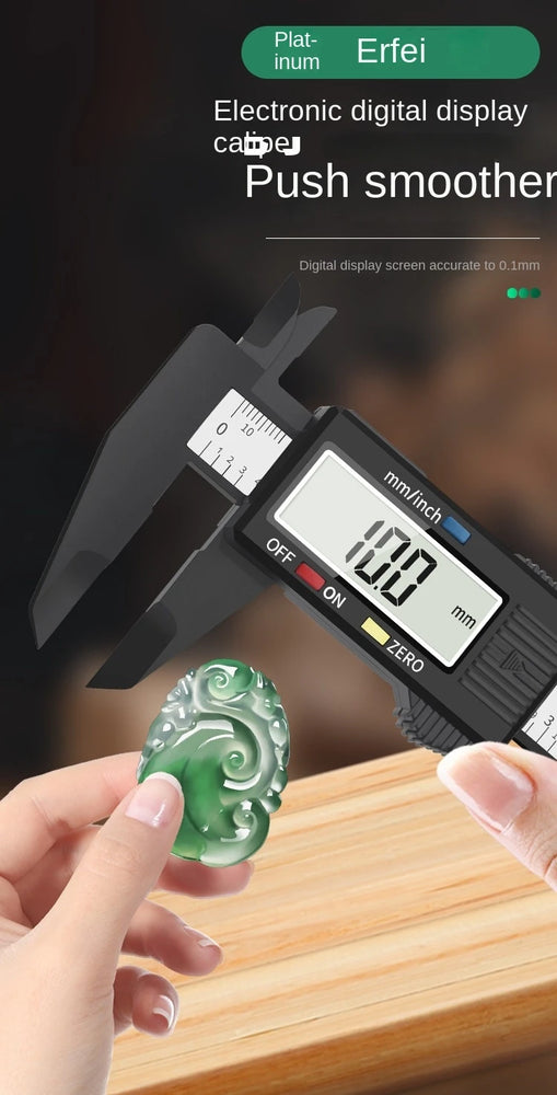 Digital Vernier Caliper | Precision LCD Measuring Instrument for Metalworking & DIY