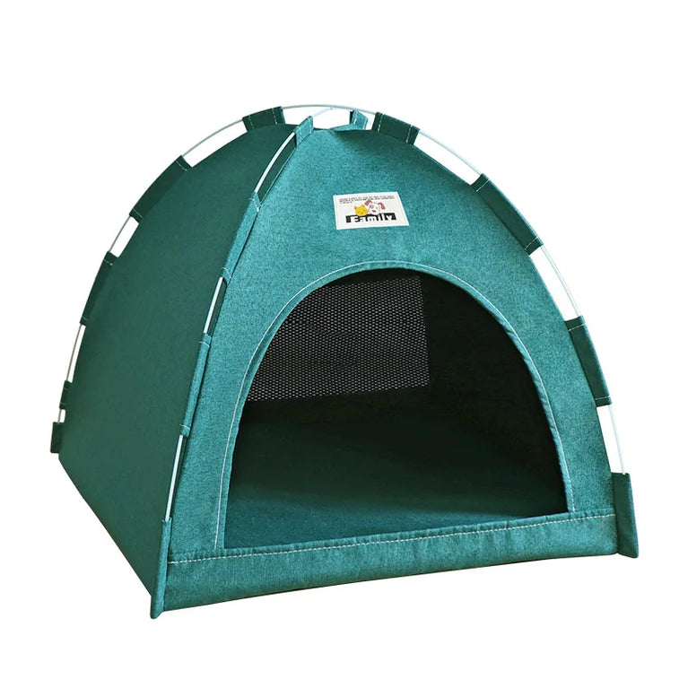 Foldable Cat House Pet Tent Breathable Portable Four Season Nest
