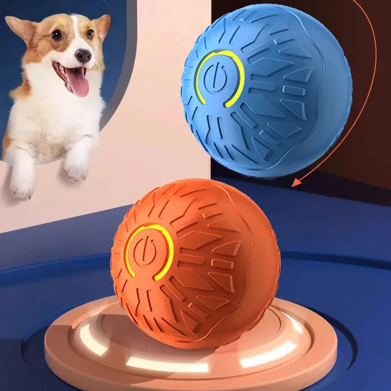 Smart Interactive Dog Toy Ball | Automatic Bouncing Rolling Toy