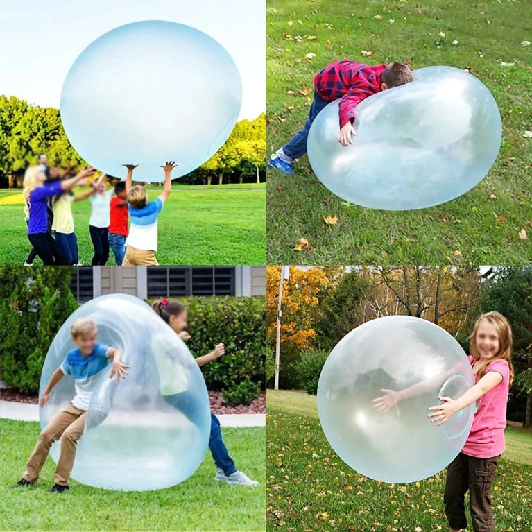 Giant Inflatable Bubble Ball | 70cm Heavy-Duty Jelly Bouncy Toy