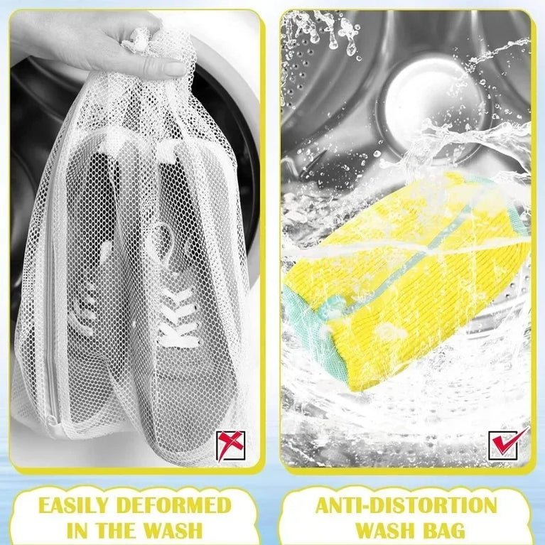 Shoe Laundry & Washing Machine Bag | Reusable Polyester-Nylon Protector