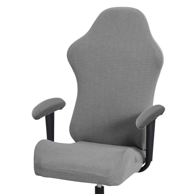 Thick Jacquard Gaming Chair Cover | Stretchy Polyester Office & Racing Chair Slipcover