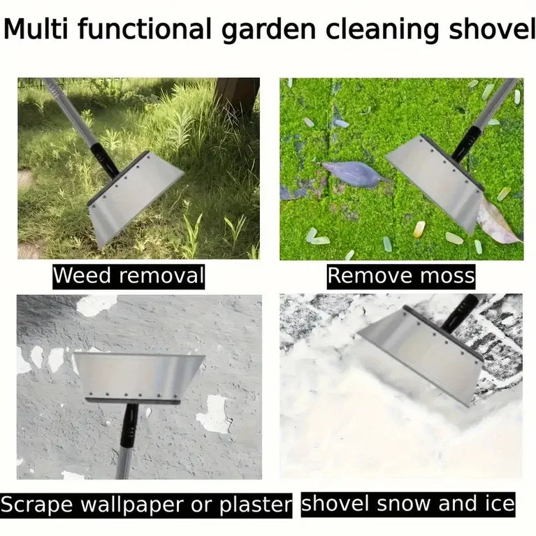 Heavy Duty Metal Garden Shovel for Weeding Edging and Digging