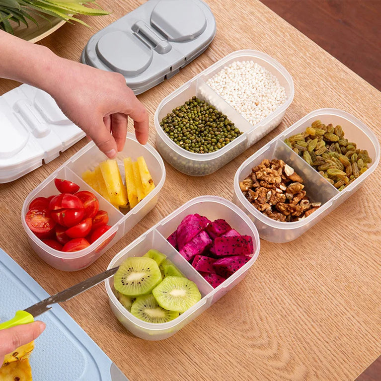 Fresh Fruit Snack Storage Container with Lid Leakproof Bento Box