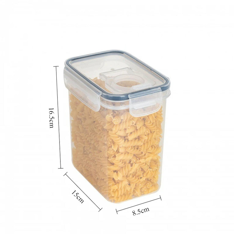 Stackable Rice Storage Bucket Plastic Food Container with Silicone Seal Airtight Box