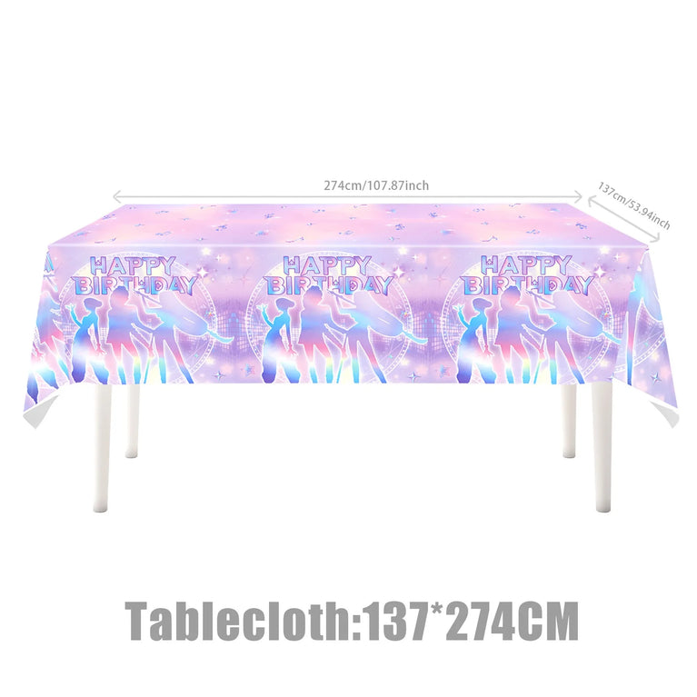 Disposable Party Tableware Set for Birthday Party Decoration