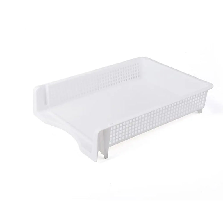 Stackable A4 Document Organiser | Laminated Plastic Desktop File Rack