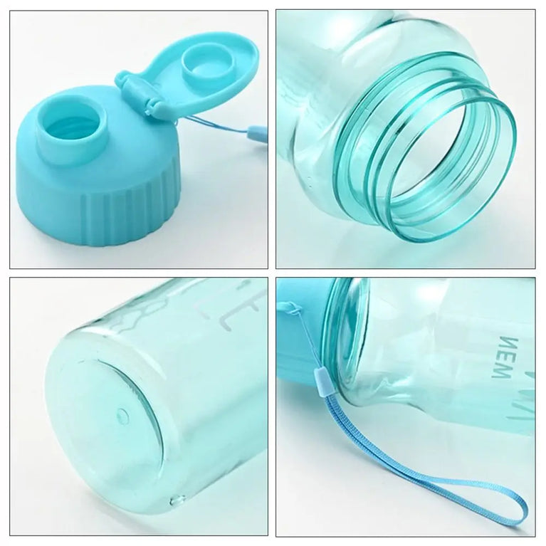 550ML Travel Sport Multi-Color Water Bottle Plastic Water Cup