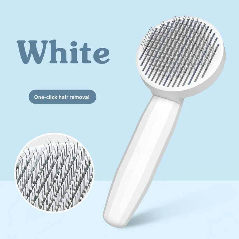 Cat Hair Cleaning Dematting Brush Grooming Comb Shedding Tool
