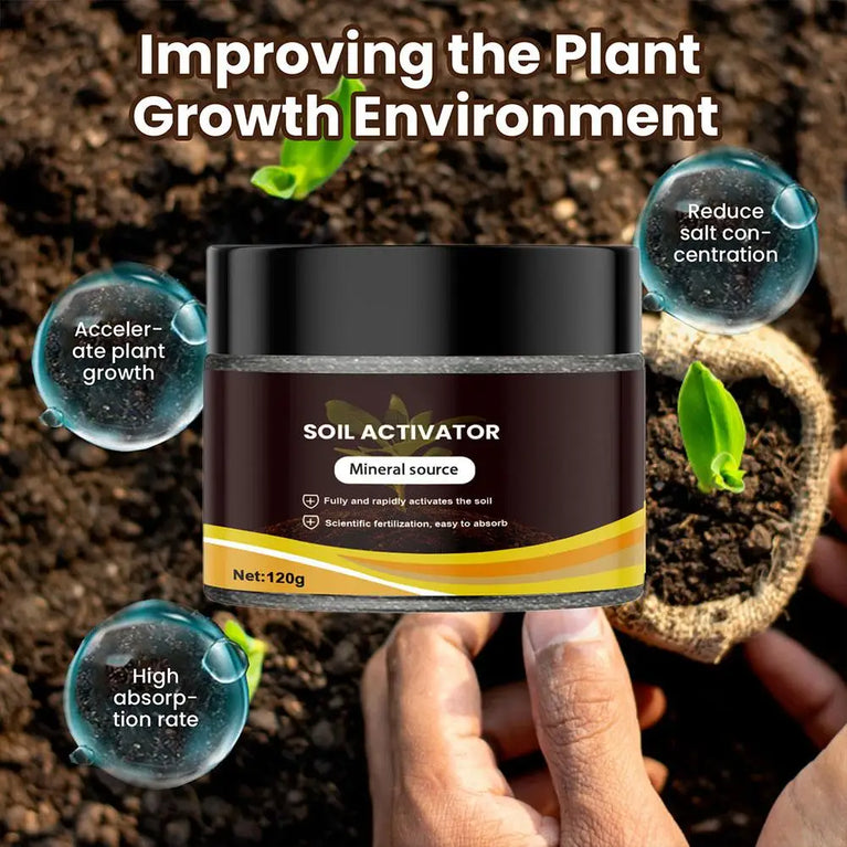 Natural Soil Activator | Rooting Promoter & Growth Loosening Agent