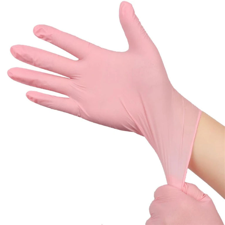 20/50/100PCS Nitrile Gloves Disposable Kitchen Gloves Powder Free