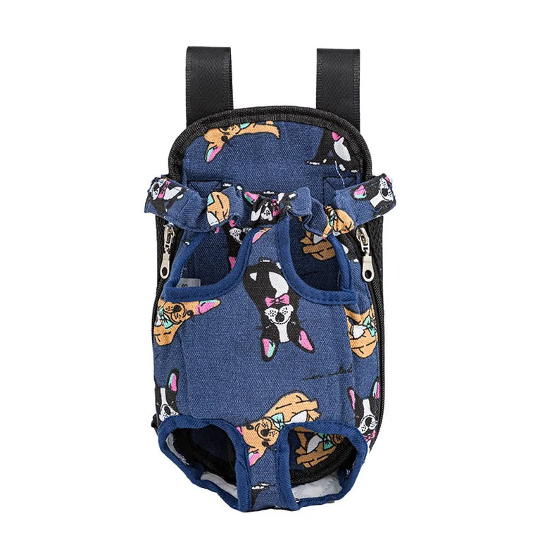 Mesh Dog Carrier Backpack Breathable Pet Travel Sling Puppy Small Dogs