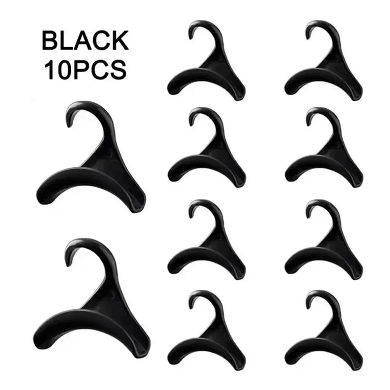 1-10pcs Bag Hanger Hook Handbag Hat Scarf Storage Rack Hangers Wardrobe Backpack Hook Handbag Holder Storage Rack Organization