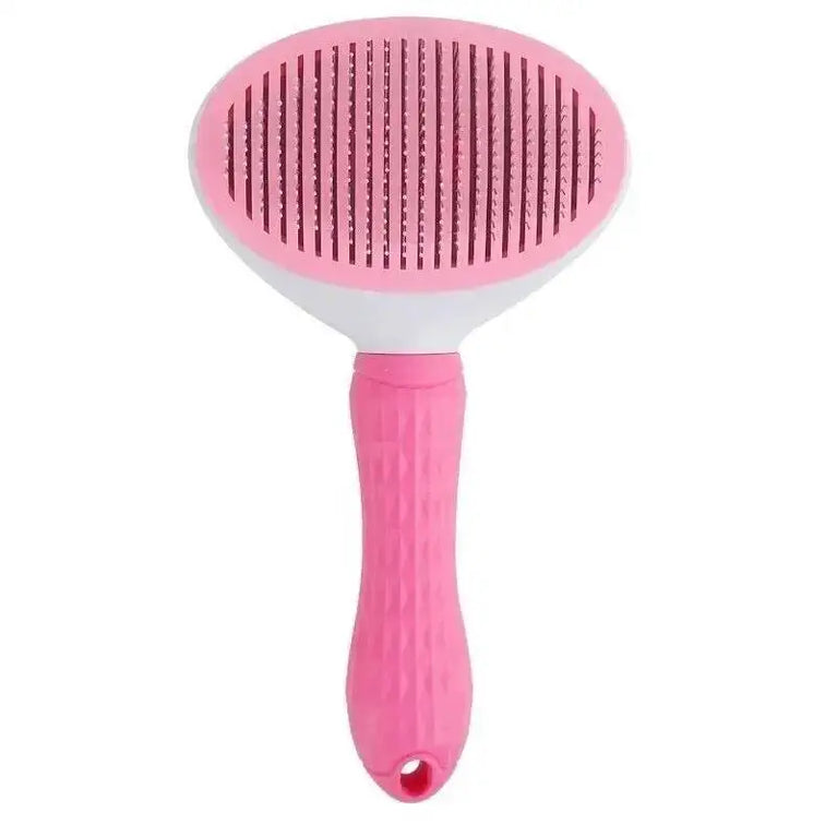 Pet Dog Brush Cat Comb Self Cleaning Pet Hair Remover Dematting Grooming Tool