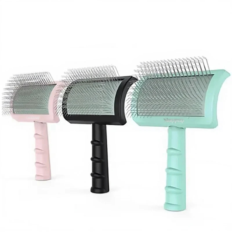 Dog Grooming Comb Shedding Hair Remove Needle Brush Slicker Massage Tool