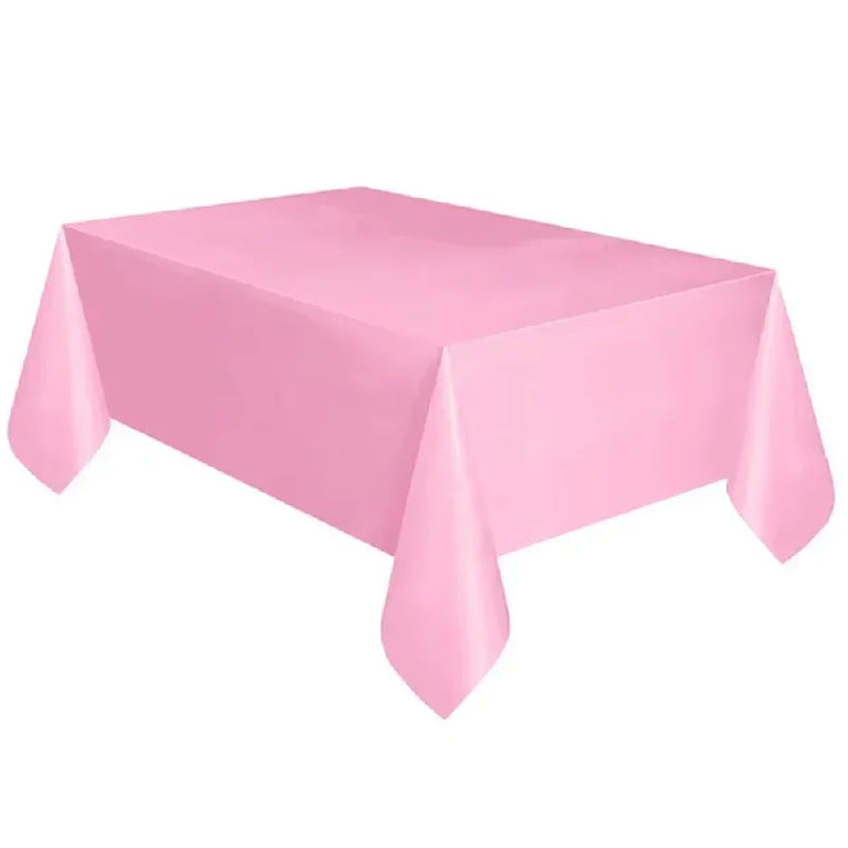 1PC 137x183cm Plastic Rectangle Disposable Table Cover Cloth Party Tablecloth Covers