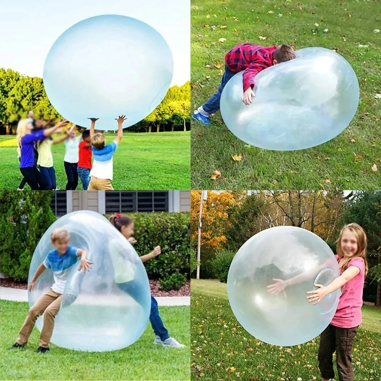 Giant Inflatable Bubble Ball | 70cm Heavy-Duty Jelly Bouncy Toy