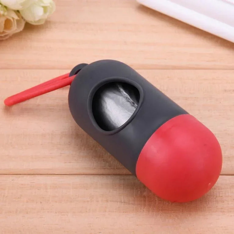 Portable Pets Trash Bags Dispenser Outdoor Pooper Bag Storage