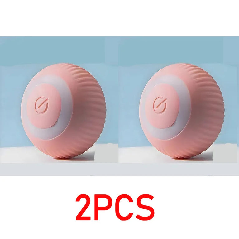 New Interactive Cat Ball Automatic Indoor Electric Roll Silicone Pet Toy MWJ01