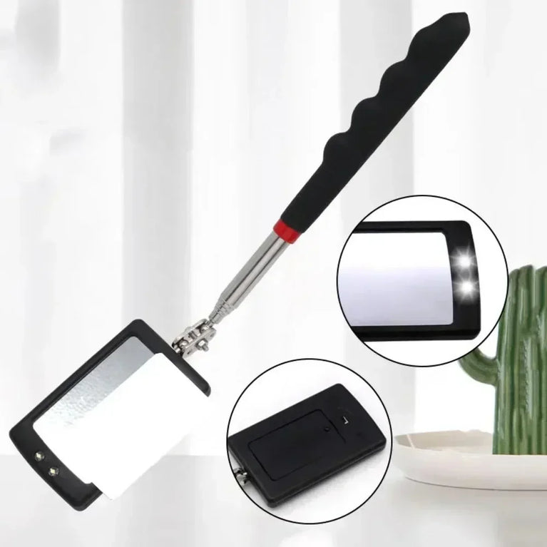 Telescopic Magnetic Pick-Up Tool & Inspection Mirror | Precision Repair Utility