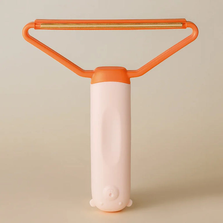 Portable Double-Sided Pet Hair Remover | Silicone Grooming & Lint Brush