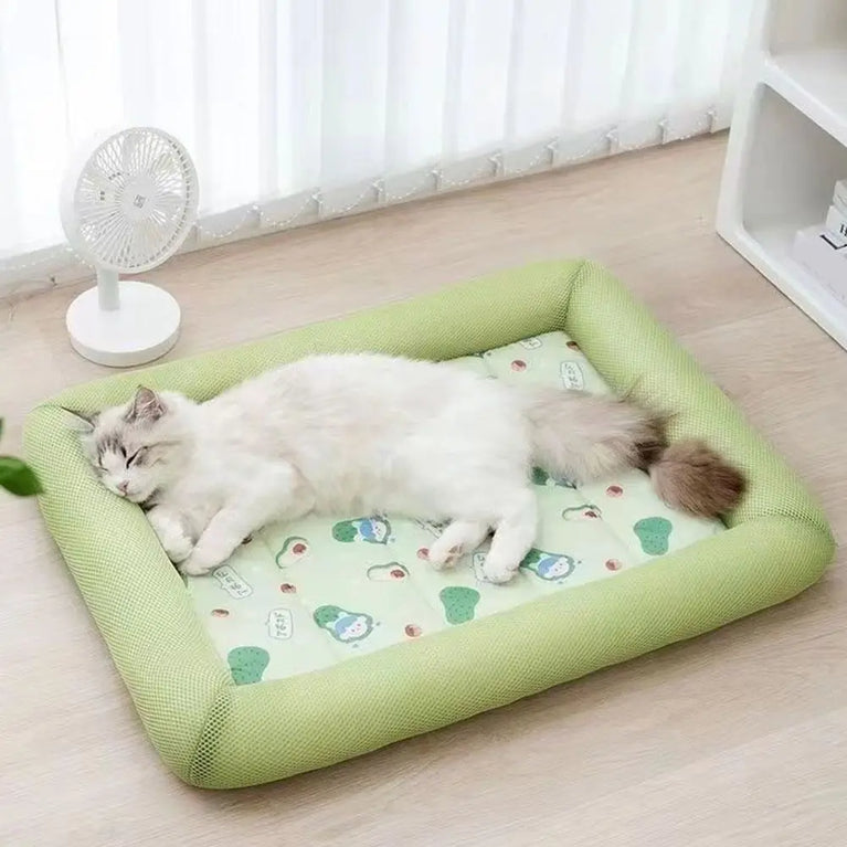 Square Cooling Pet Bed Cat Heating Pad Cooling Mat for Cats