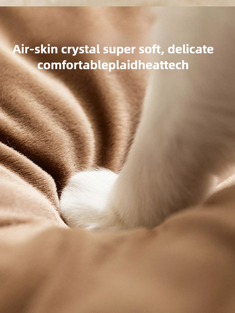Winter Warm Knitted Cat Bed Cozy Tent Cat Heating Pad House