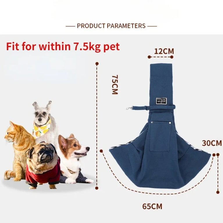 Pet Sling Carrier Bag | Portable Crossbody Shoulder Bag