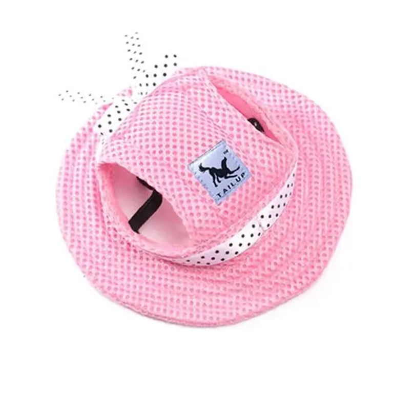 Dog Outdoor Baseball Cap | Breathable Mesh Sun Visor Hat