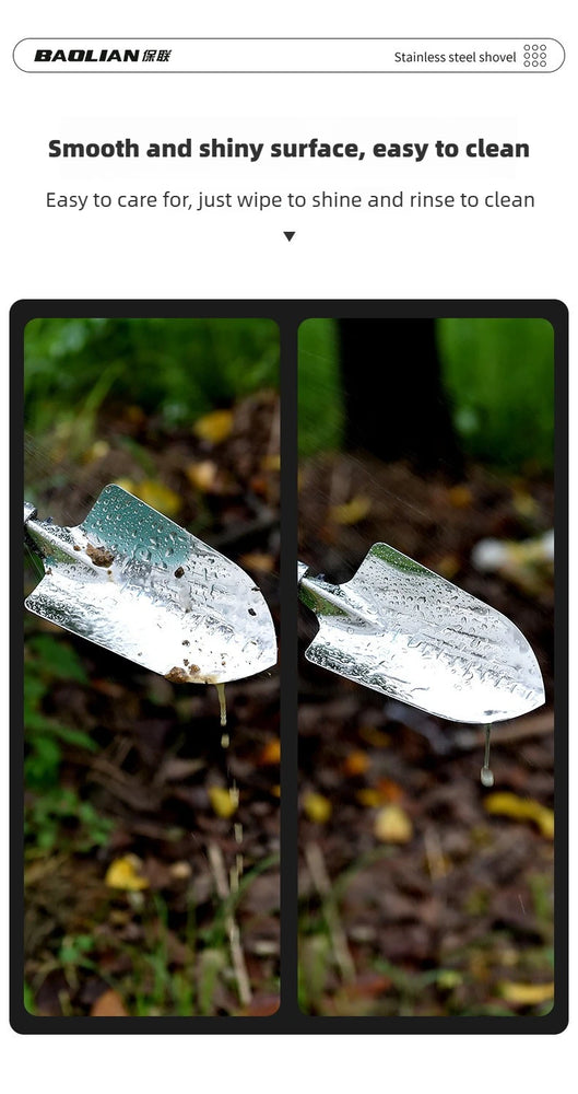 Stainless Steel Garden Shovel Tool Mini Spade Gardening Shovel Kit