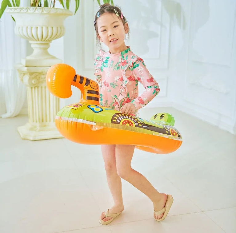 Baby Float with Sunshade | Flamingo & Unicorn Pool Swimming Ring