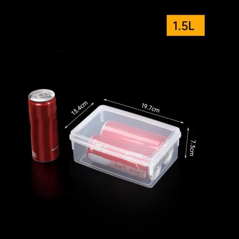 Durable Transparent Storage Box Reusable Food Grade Kitchen Storage Box