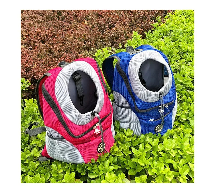 New Dog Pet Backpack Carrier Travel Bag Front Pack Breathable Adjustable Safety Outdoor