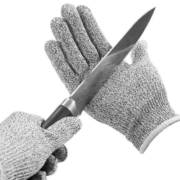 Level 5 Anti Cut Gardening Gloves Heavy Duty Safety Work Gloves