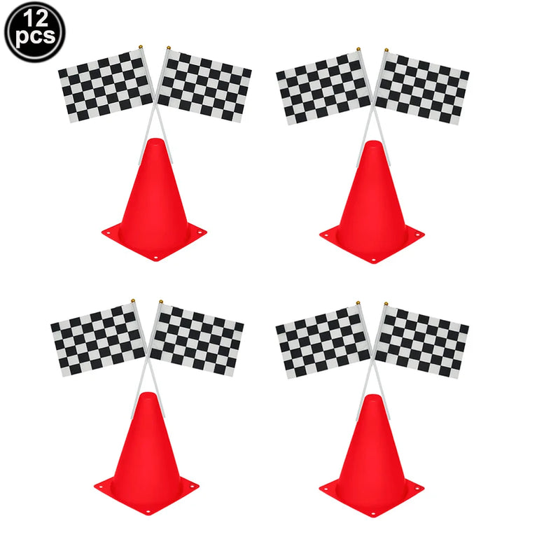 Racing Car Birthday Party Tableware Set Plates Napkins Kids Theme