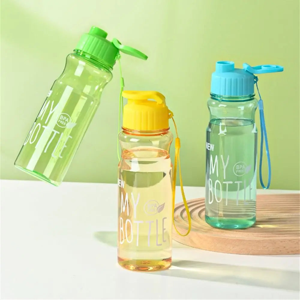 550ML Travel Sport Multi-Color Water Bottle Plastic Water Cup