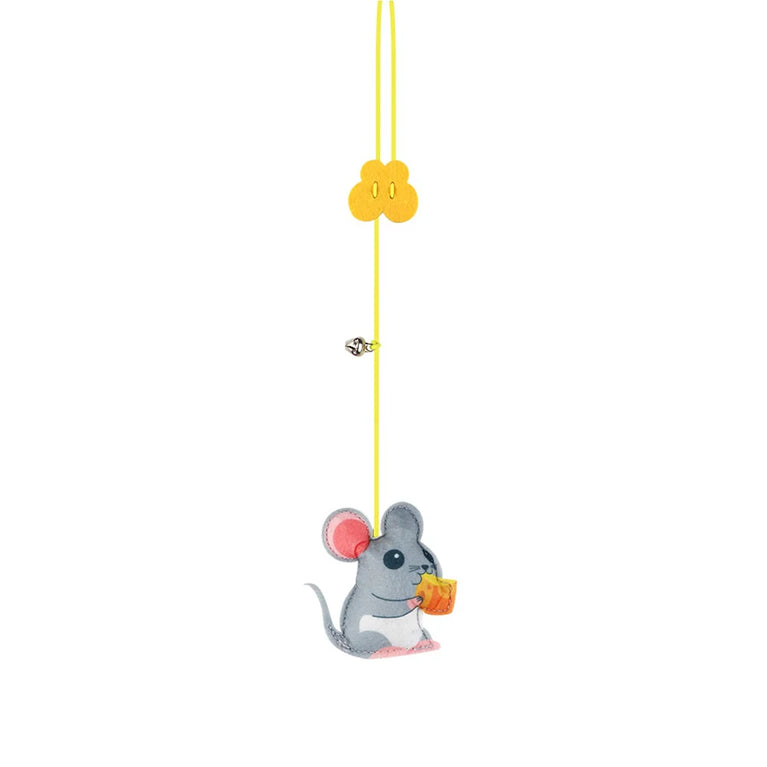 Door Hanging Cat Toy Elastic Rope Teasing Swing Interactive Fun