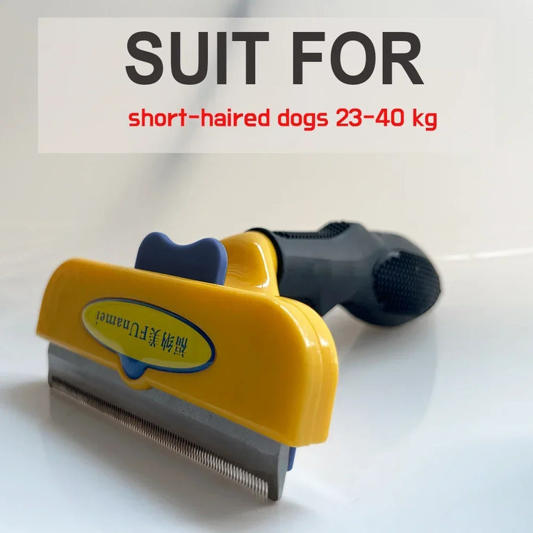 Pet Hair Remover Deshedding Brush Dog Cat Grooming Comb Tool