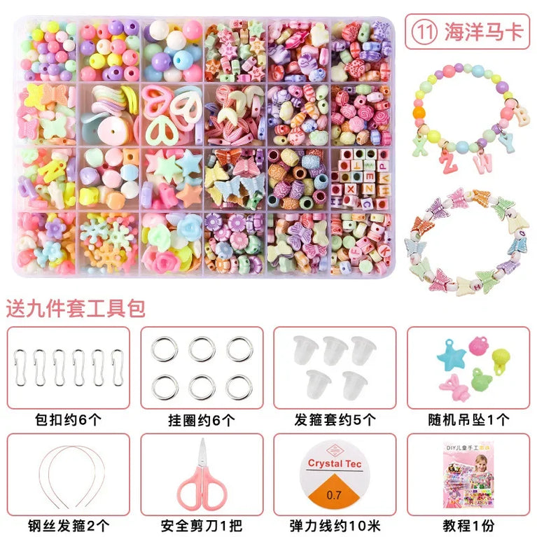 DIY Polymer Clay Beads Jewelry Making Kit | Creative Crafts for Kids