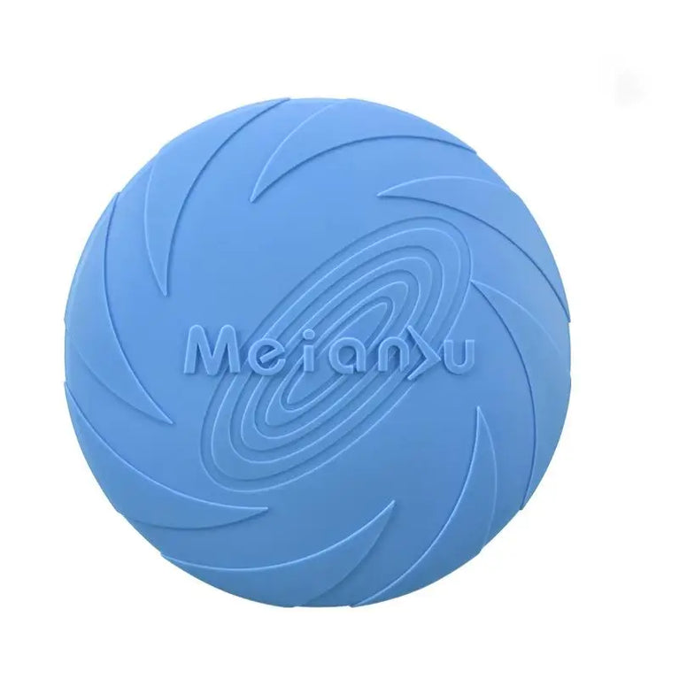 Bite Resistant Flying Disc Dog Toy for Puppy Training Outdoor Game