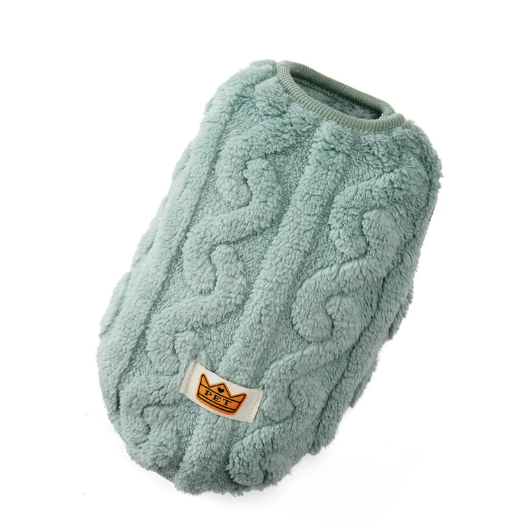 Winter Warm Dog Sweater | Cozy Fleece Puppy Jacket