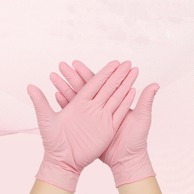 20/50/100PCS Nitrile Gloves Disposable Kitchen Gloves Powder Free