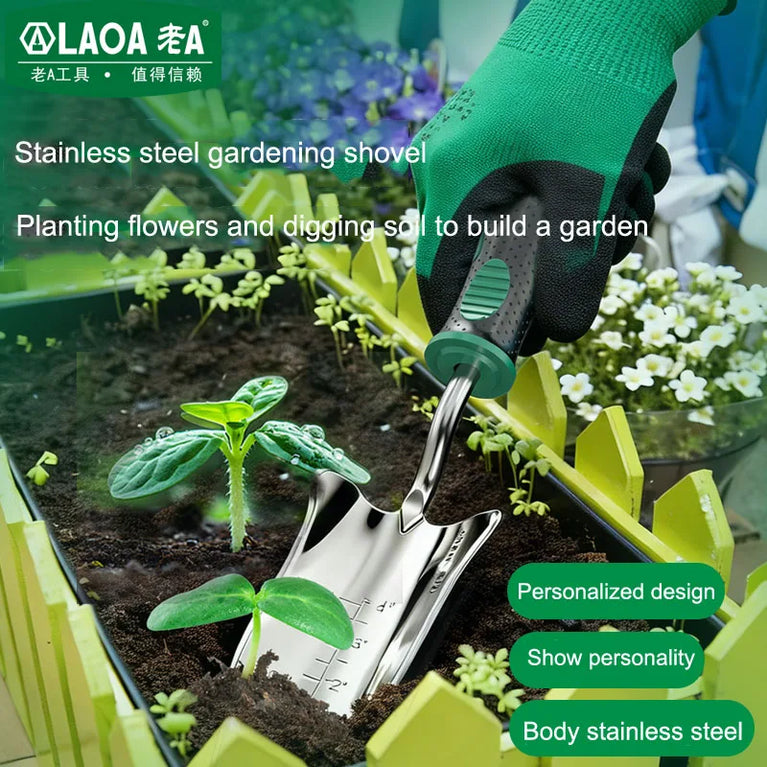 Stainless Steel Mini Garden Shovel for Digging Soil and Plants